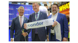 Condor launched nonstop San Antonio to Frankfurt service in May 2024.