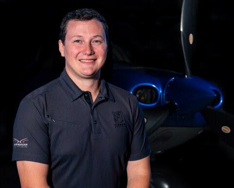 Levi Fischer, A&P, IA, PPL, Director of Maintenance, Mike Goulian Aviation