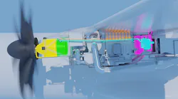 Sectional drawing of the Cryoprop demonstrator