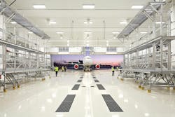 First aircraft (A321) arriving at the new MAAS hangar in Hamburg, December 2012 First aircraft (A321) arriving at the new MAAS hangar in Hamburg, December 2012