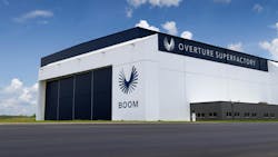 Located in Greensboro, North Carolina, the Overture Superfactory is the first supersonic airliner factory to be built in the United States. Located in Greensboro, North Carolina, the Overture Superfactory is the first supersonic airliner factory to be built in the United States.