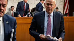 Boeing President and CEO Dave Calhoun leaves after testifying during a Senate Homeland Security and Governmental Affairs Committee Investigations Subcommittee hearing to examine 'Boeing's broken safety culture' on Capitol Hill in Washington, D.C., June 18, 2024.
