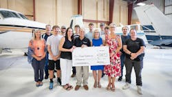 The Koukoulis Family has gifted $5,000 to support required certification testing for students in Pierpont Community and Technical College&rsquo;s aviation maintenance technology program.