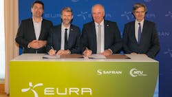 Safran Helicopter Engines and MTU Aero Engines have created EURA during a ceremony at the French Embassy in Berlin. Safran Helicopter Engines and MTU Aero Engines have created EURA during a ceremony at the French Embassy in Berlin.
