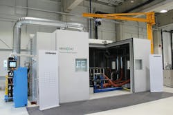 Latest HVOF technology is applied in Liebherr-Aerospace Lindenberg’s new building for surface treatment. Latest HVOF technology is applied in Liebherr-Aerospace Lindenberg’s new building for surface treatment.