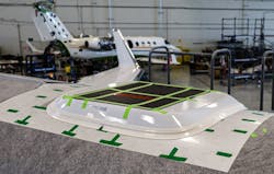 Starlink Aero Terminal installation in process at Clay Lacy. Starlink Aero Terminal installation in process at Clay Lacy.