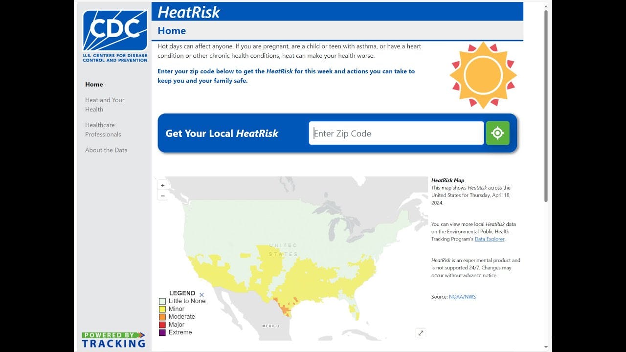 Heat Risk Dashboard