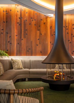 Touches that reference the local culture are one way designers can make a lounge feel special. Touches that reference the local culture are one way designers can make a lounge feel special.