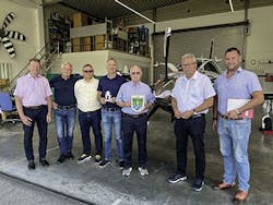 From the left: Atting’s Mayor Mr. Ruber, General Managers Wolfgang Sell, Eric Greindl, Martin Albrecht and President Gerd Muehlbauer, District Administrator Mr. Laumer and his District Office Employee From the left: Atting’s Mayor Mr. Ruber, General Managers Wolfgang Sell, Eric Greindl, Martin Albrecht and President Gerd Muehlbauer, District Administrator Mr. Laumer and his District Office Employee