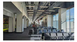 At Atlanta’s Hartsfield-Jackson International Airport, workers put the finishing touches on holdrooms on Sept. 4 to complete Phase 1 of the Airport’s Concourse D Widening Project that added six new gates. The first three gates are in use today, with the remaining three to follow on Sept. 6.