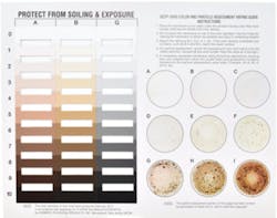 Color and Particle Assessment Chart Color and Particle Assessment Chart