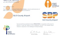 66f703dae3e9a175ba648a8d Sbp Airport Carbon Accreditation Level 2 Acheived