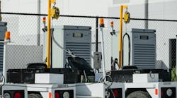 The transition to electric ground support equipment requires robust and intelligent charging infrastructure to ensure the reliability and efficiency of eGSE fleets. The transition to electric ground support equipment requires robust and intelligent charging infrastructure to ensure the reliability and efficiency of eGSE fleets.