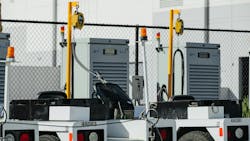 The transition to electric ground support equipment requires robust and intelligent charging infrastructure to ensure the reliability and efficiency of eGSE fleets. The transition to electric ground support equipment requires robust and intelligent charging infrastructure to ensure the reliability and efficiency of eGSE fleets.