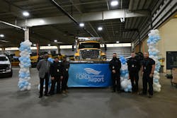 The snowplows are twice the size of those used by county road commissions, measuring up to 26 feet wide and 78 feet long. The snowplows are twice the size of those used by county road commissions, measuring up to 26 feet wide and 78 feet long.