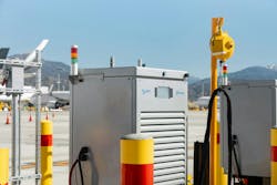 Charging solutions for GSE and MHE are customized to specific operational needs, such as shift lengths and downtime availability. Charging solutions for GSE and MHE are customized to specific operational needs, such as shift lengths and downtime availability.