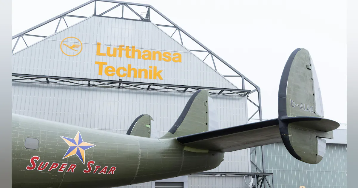 Lufthansa celebrates roll-out of the legendary Lockheed Super Star ...