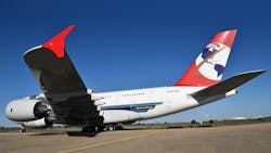 678fa0be7c8a865ac0edcfee Mesa Welcomes Global Airlines Airbus A380 For Main