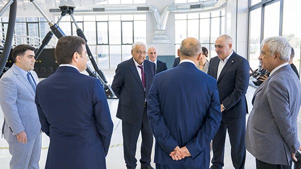 67d432a8217e83ca3496363c Silk Way West Hands Over Boeing 777 Fullflight Sim