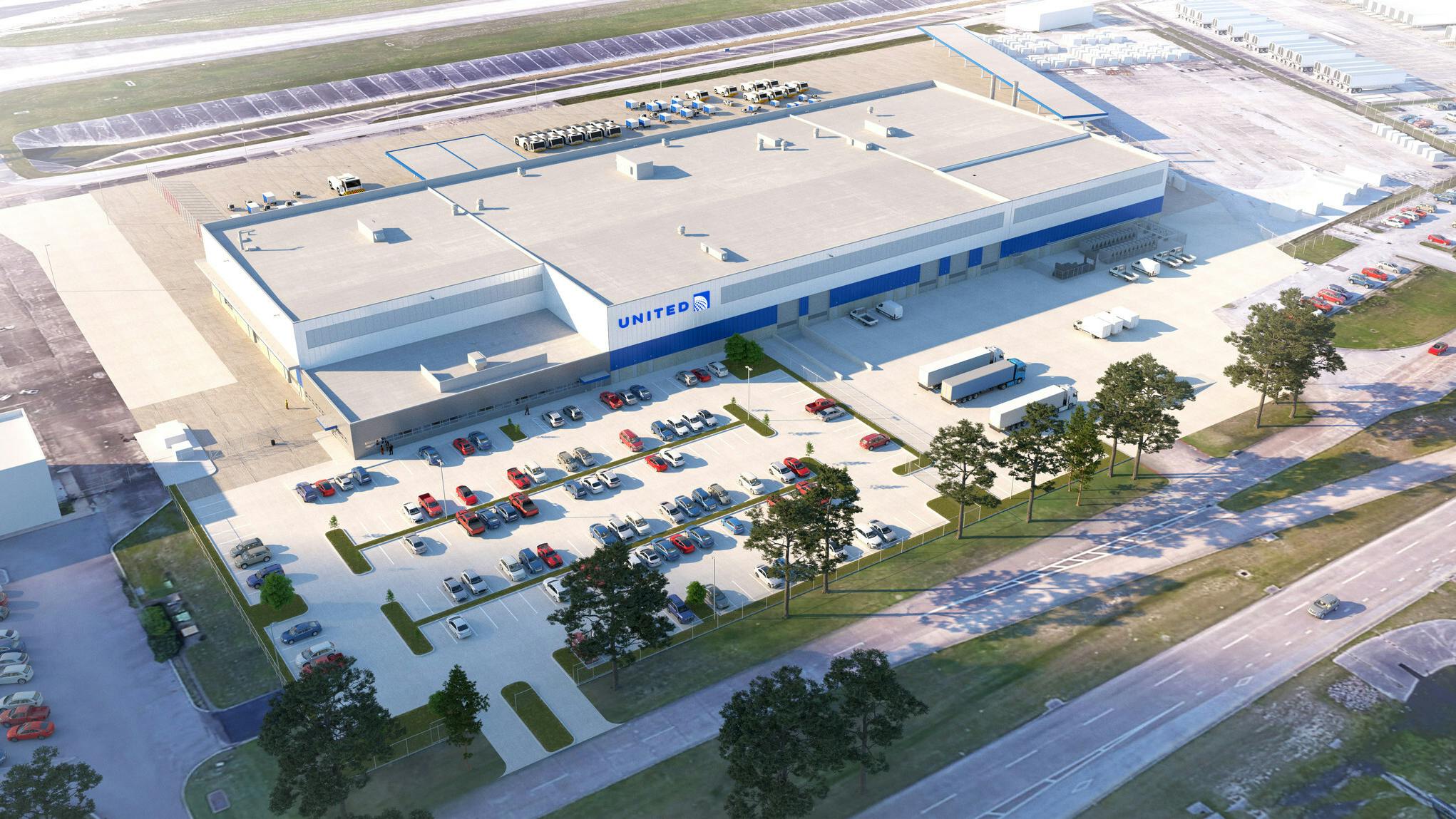 67e55640f0c7e89d8cc58a9a United Airlines New Facility Aerial