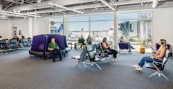 GOTF not only supported the airport’s growth goals but also complemented its aesthetic direction, known as 'simple, modern West,' featuring clean lines, white walls, and DEN’s signature Ultraviolet Purple. GOTF not only supported the airport’s growth goals but also complemented its aesthetic direction, known as 'simple, modern West,' featuring clean lines, white walls, and DEN’s signature Ultraviolet Purple.