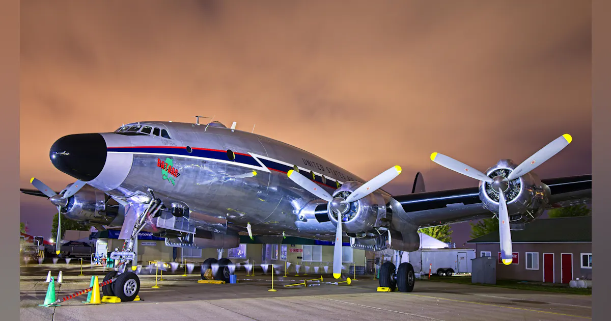 Air Legends Foundation Lockheed Constellation C-121A returns to EAA ...