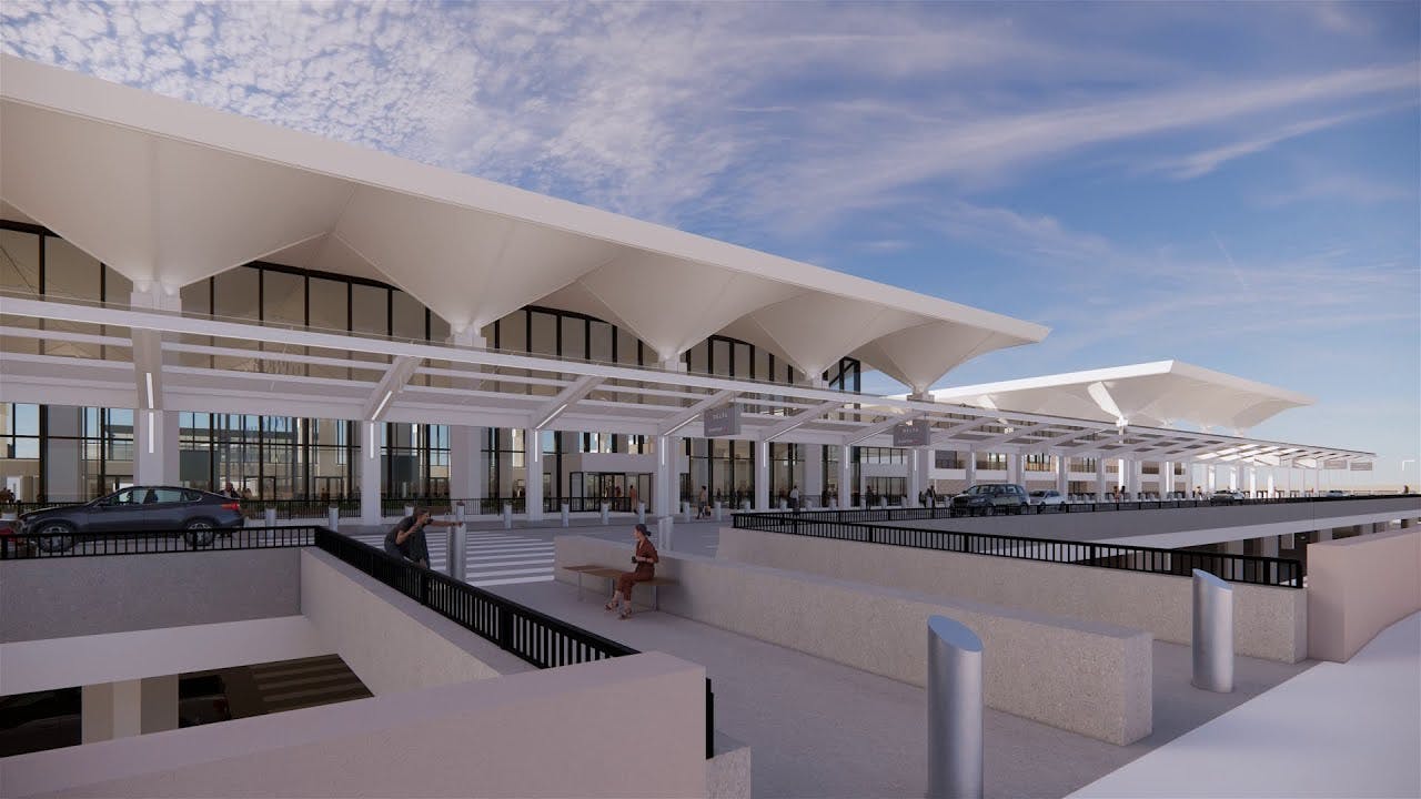 TMSP Terminal Exterior Flythrough | Aviation Pros