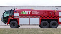 MET – Montreal Metropolitan Airport, formerly known as Montreal Saint-Hubert Airport, has taken delivery of two Striker 6x6 ARFF vehicles MET – Montreal Metropolitan Airport, formerly known as Montreal Saint-Hubert Airport, has taken delivery of two Striker 6x6 ARFF vehicles
