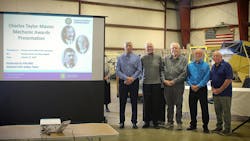 Master Mechanic honorees (from left): Bruce Kukuruda, Bernie Blanco, Patrick Gallagher, Harold Rutledge, and Edward Meegan Master Mechanic honorees (from left): Bruce Kukuruda, Bernie Blanco, Patrick Gallagher, Harold Rutledge, and Edward Meegan
