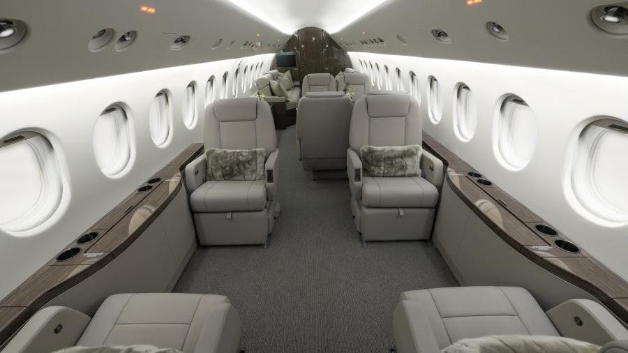 68385f02ae88436580e2a2a1 Duncan Aviation Transforms Falcon 900ex For Comfor