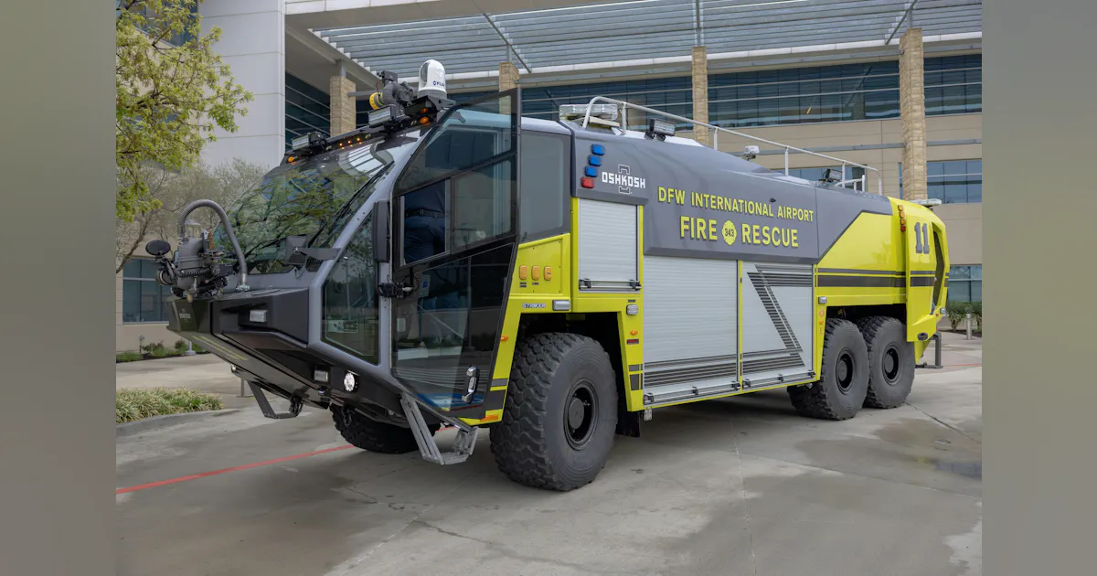 Fire Air Rescue Rig DFW Unveils First Hybrid Aircraft Rescue and Firefighting Apparatus ...