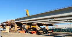 Ground improvement strategies were implemented at select bridge approaches and retaining walls to mitigate the potential for seismic slope instability. Ground improvement strategies were implemented at select bridge approaches and retaining walls to mitigate the potential for seismic slope instability.