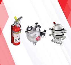 Aircraft fire extinguisher Aircraft fire extinguisher