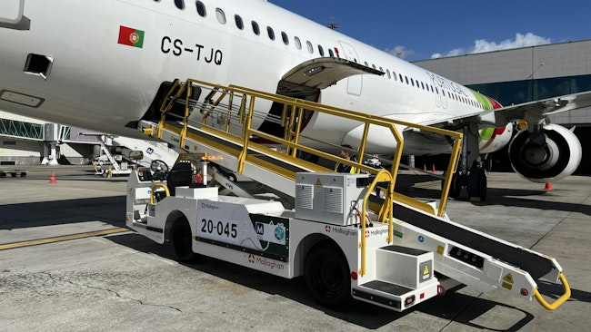 Mallaghan is highlighting its SkyBelt belt loader at GSE Expo in Las Vegas, its award-winning belt loader which has a proven record of reducing aircraft damage rates.