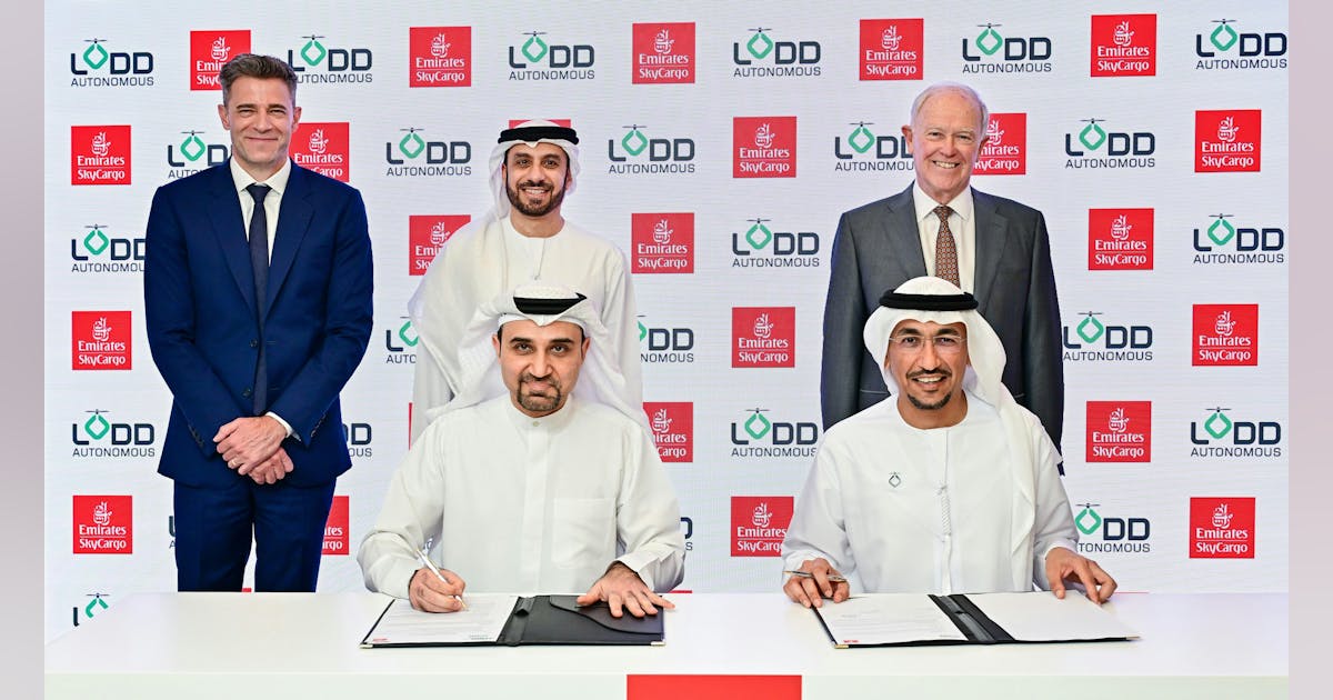Emirates SkyCargo Signs MoU With LODD Autonomous to Explore Drone-Powered Cargo Solutions Emirates SkyCargo Signs MoU With LODD Autonomous to Explore Drone-Powered Cargo Solutions