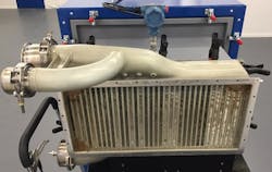 AMETEK MRO AEM heat exchanger flush and test capability AMETEK MRO AEM heat exchanger flush and test capability