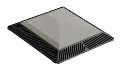 Shown here is the receiver that mounts to the vehicle using the WiTricity MR1 900 system. Shown here is the receiver that mounts to the vehicle using the WiTricity MR1 900 system.