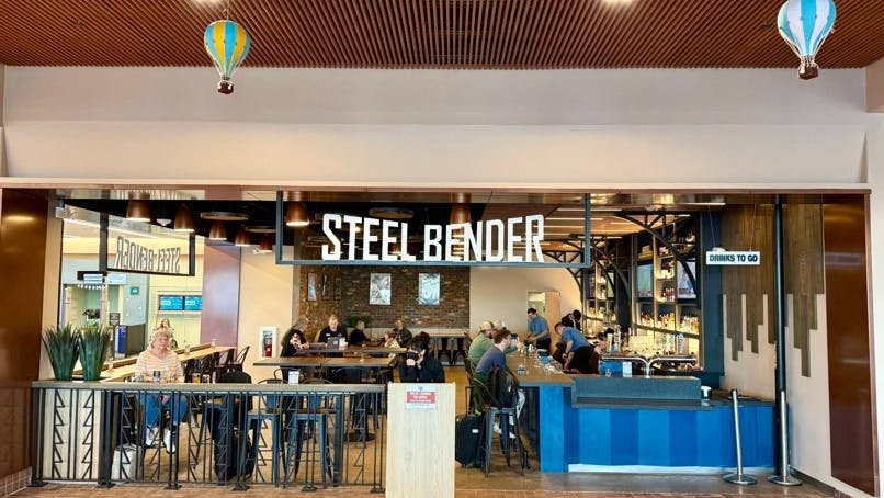 Steel Bender Brewyard Opens at Albuquerque Sunport as Terminal Redevelopment Takes Shape
