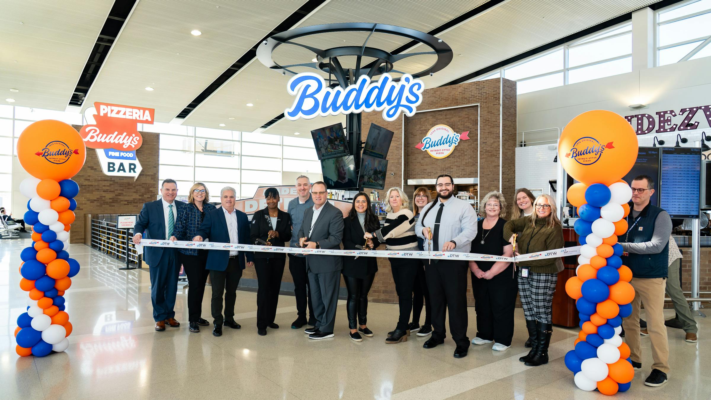 Buddy’s Detroit-Style Pizza Opens New Location at Detroit Metropolitan Airport