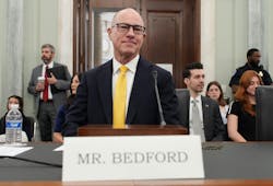 Republic Airways President and CEO Bryan Bedford arrives to testify during his nomination hearing to be Administrator of the Federal Aviation Administration before the Senate Committee on Commerce, Science, and Transportation in the Russell Senate Office Building on June 11, 2025, in Washington, D.C. Republic Airways President and CEO Bryan Bedford arrives to testify during his nomination hearing to be Administrator of the Federal Aviation Administration before the Senate Committee on Commerce, Science, and Transportation in the Russell Senate Office Building on June 11, 2025, in Washington, D.C.