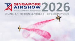 A flyer for the Singapore Air Show 2026 A flyer for the Singapore Air Show 2026