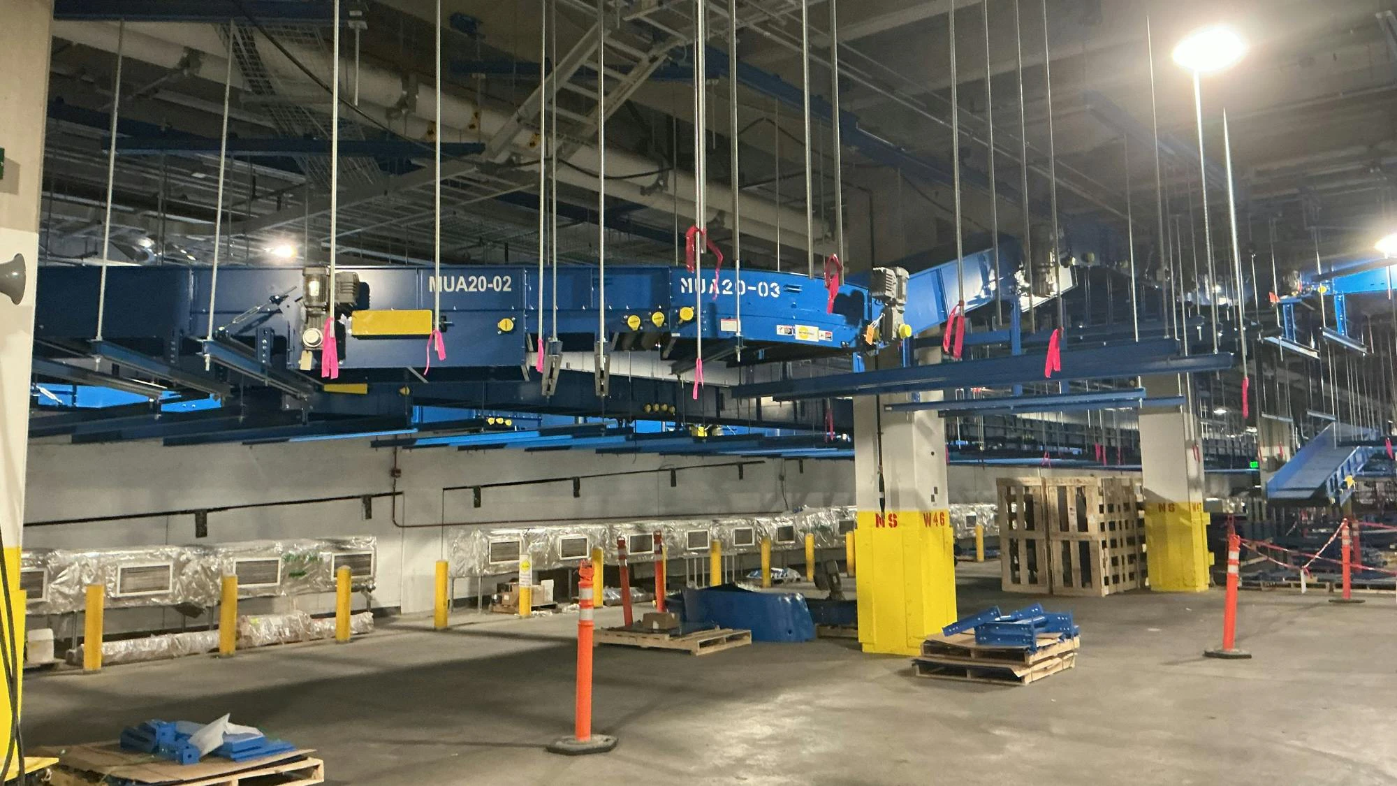 69a83f248209f989416ca587 Conveyor Installation In Process