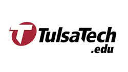 A logo with a white background and a white 'T' in a red circle, with text that reads: Tulsa Tech.edu A logo with a white background and a white 'T' in a red circle, with text that reads: Tulsa Tech.edu