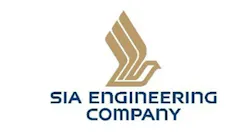 A logo with a gold illustration of a swan above text that reads: SIA Engineering Company
