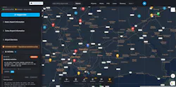 Data Sky Center v2.0 interactive airport map with real-time NOTAMs Data Sky Center v2.0 interactive airport map with real-time NOTAMs