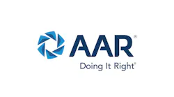 A blue and black logo with text that reads: AAR Doing It Right A blue and black logo with text that reads: AAR Doing It Right