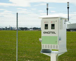 The Enatel outdoor charger is an example of a charger that offers a modular design and supports mixed fleets. The Enatel outdoor charger is an example of a charger that offers a modular design and supports mixed fleets.