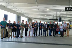 Construction was phased to maintain access to surface parking and minimize disruption. Construction was phased to maintain access to surface parking and minimize disruption.