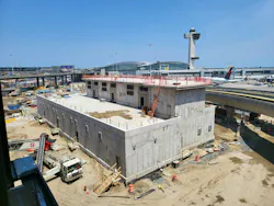 Giving the concrete shape to the substation. Giving the concrete shape to the substation.