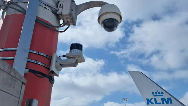 Using LiDAR sensors, the digital twin knows what the environment should look like and can detect even small changes and trigger alerts.